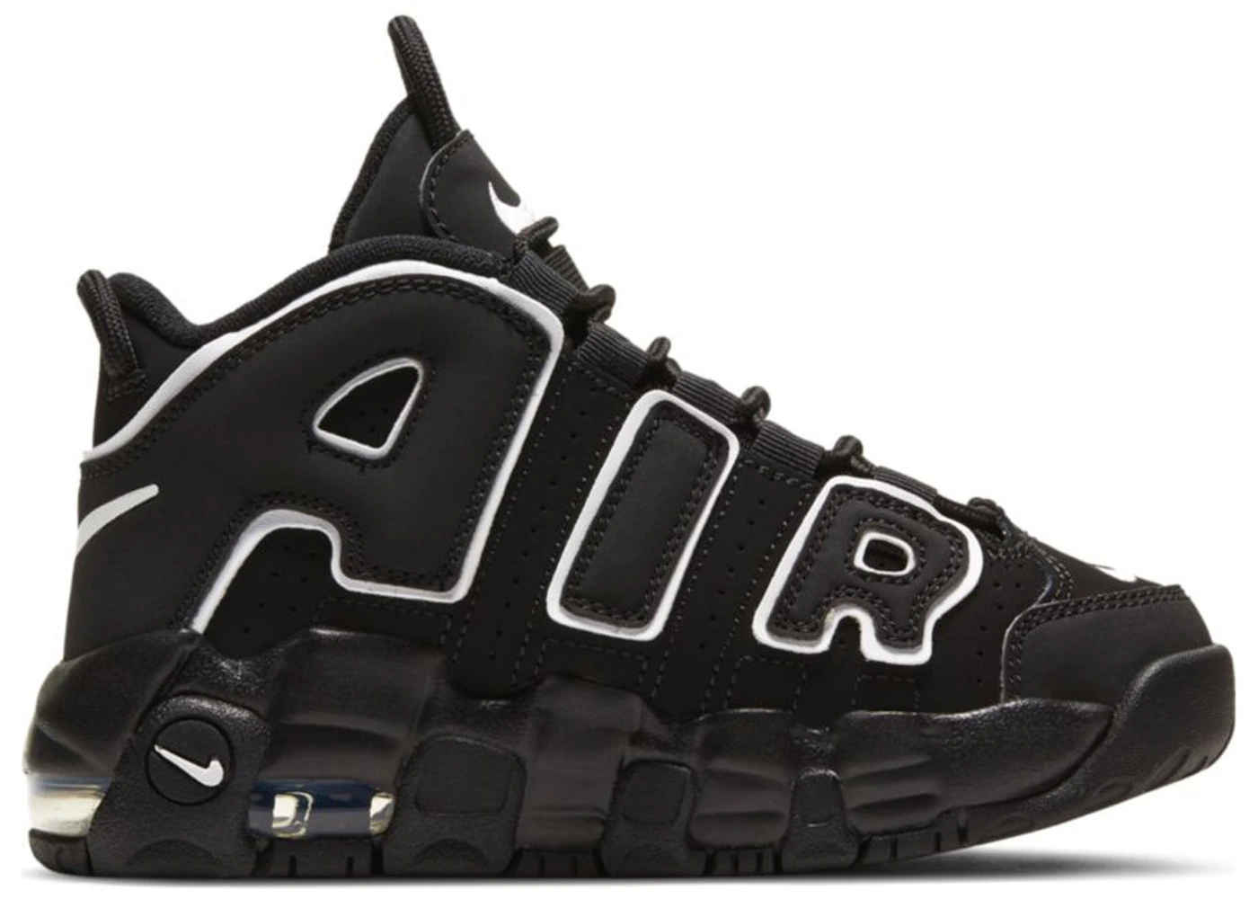 Nike Air More Uptempo Black White (2020) (PS) - DA8574-002 - US