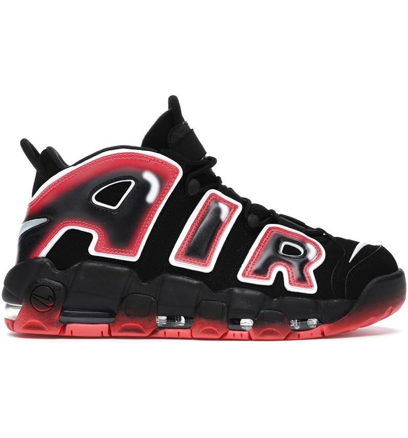 Uptempo Black Air More Uptempo Red White Nike Air More Uptempo