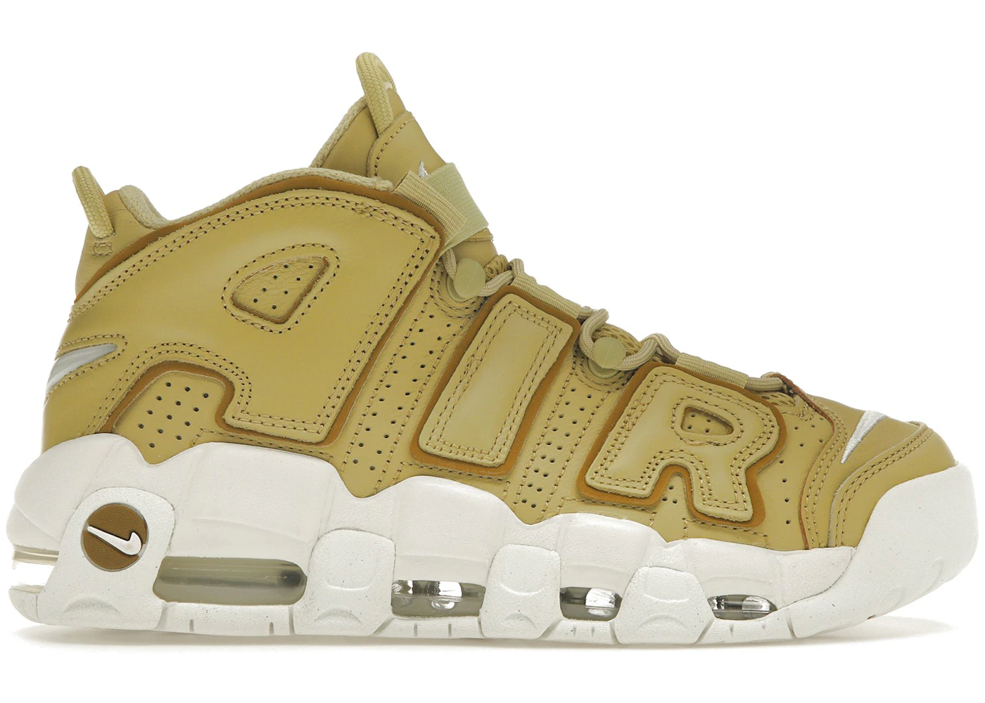 Nike air more uptempo womens gold Clearance