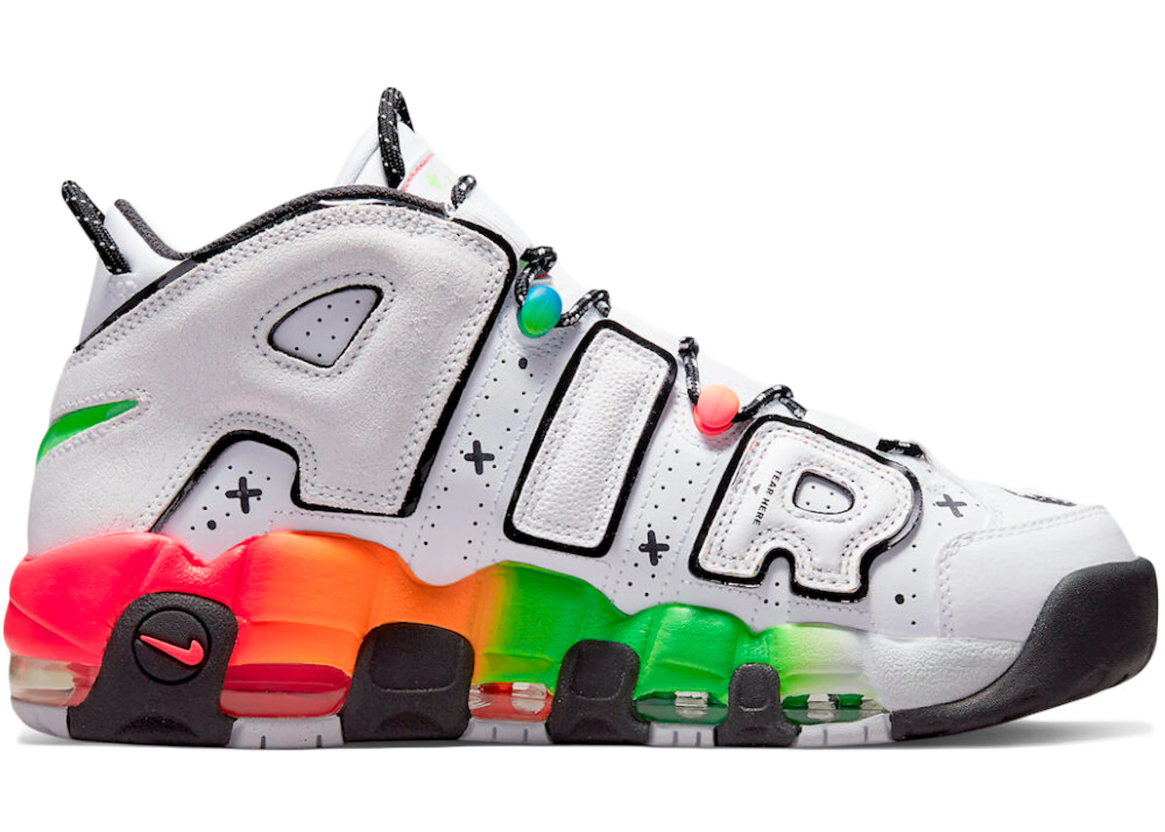 Hostile Medical malpractice chilly Nike Air More Uptempo Ghost - DV1233-111 - US
