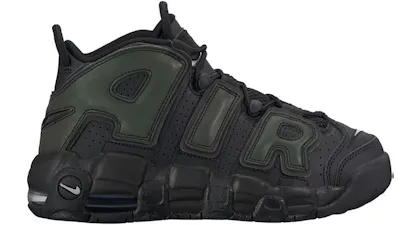 Nike Air More Uptempo Black Reflective (2018) - 414962-004