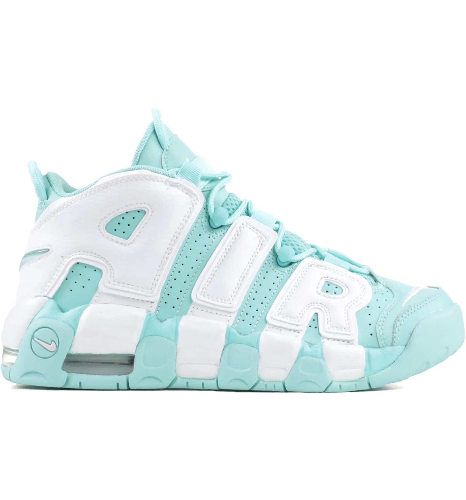 Nike uptempo island green mens Outlet