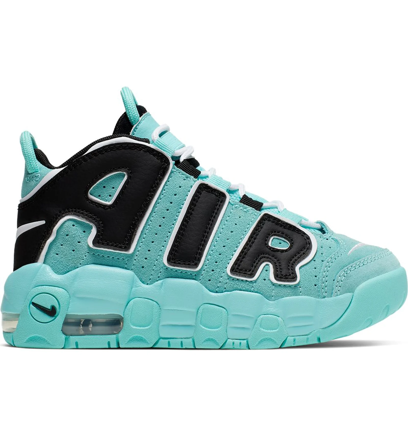 Nike Air More Uptempo Light Aqua PS Kids AA1554 403 US