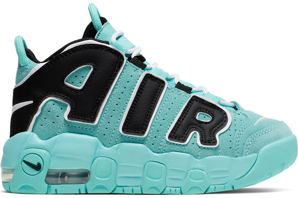 Nike Air More Uptempo Light Aqua PS Kids AA1554 403 US