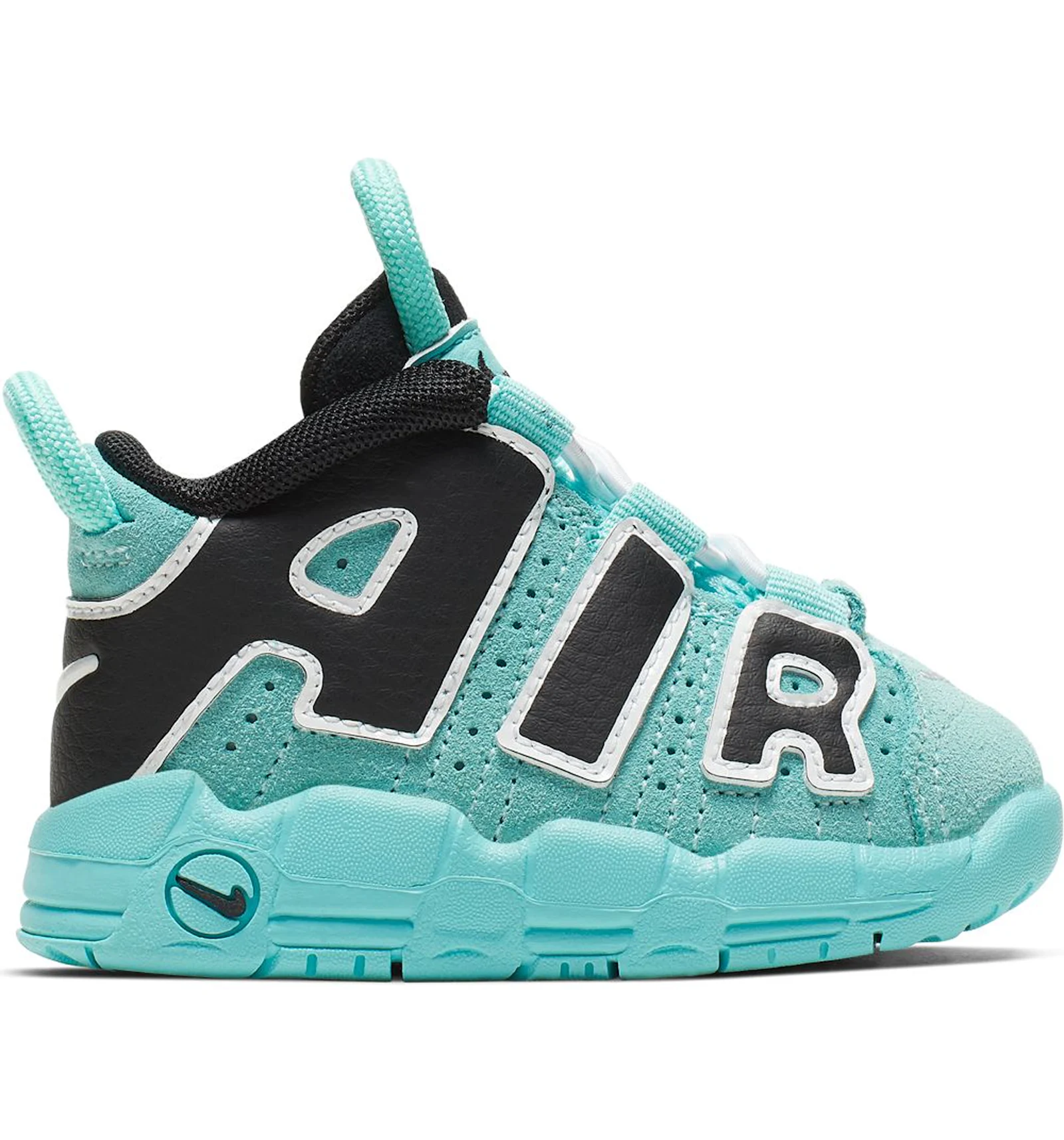 Nike uptempo aqua best sale