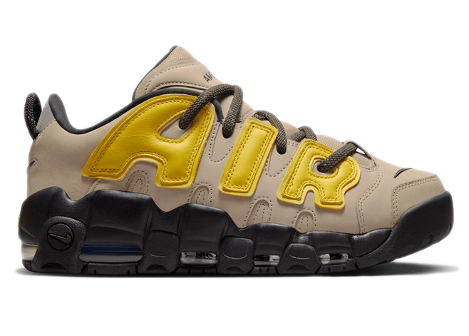 Nike Air More Uptempo Low AMBUSH Vivid Sulfur Limestone Men's