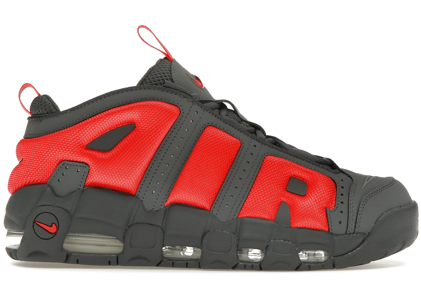 Nike Footwear Nike More Uptempo Rojas Nike Kids Air More Uptempo
