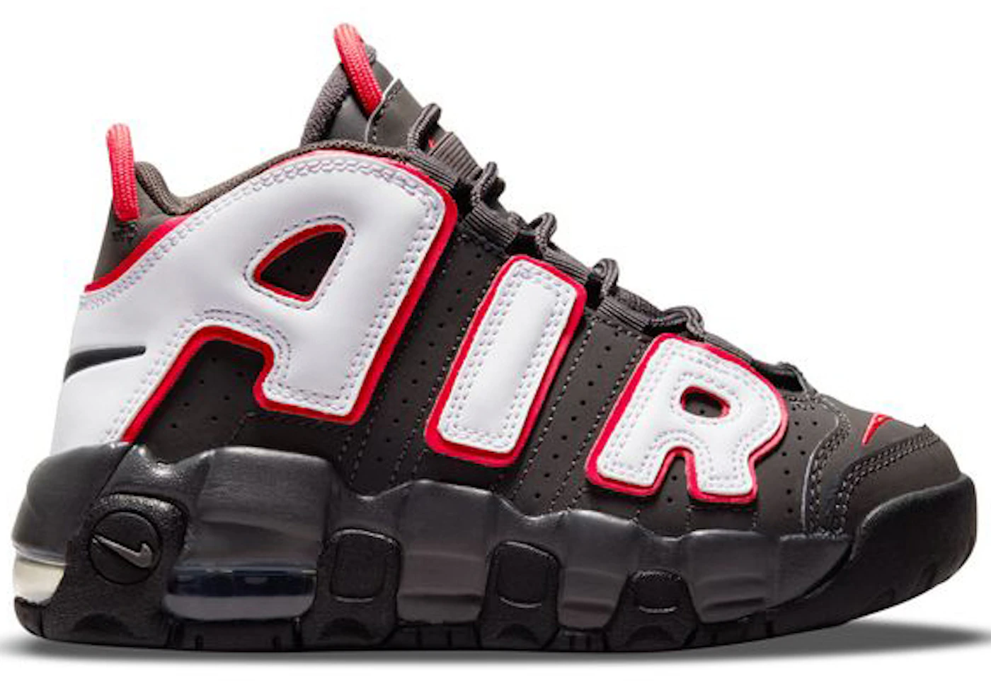 Nike Toddler Air More Uptempo `96 - Black / White / University Red – Kith