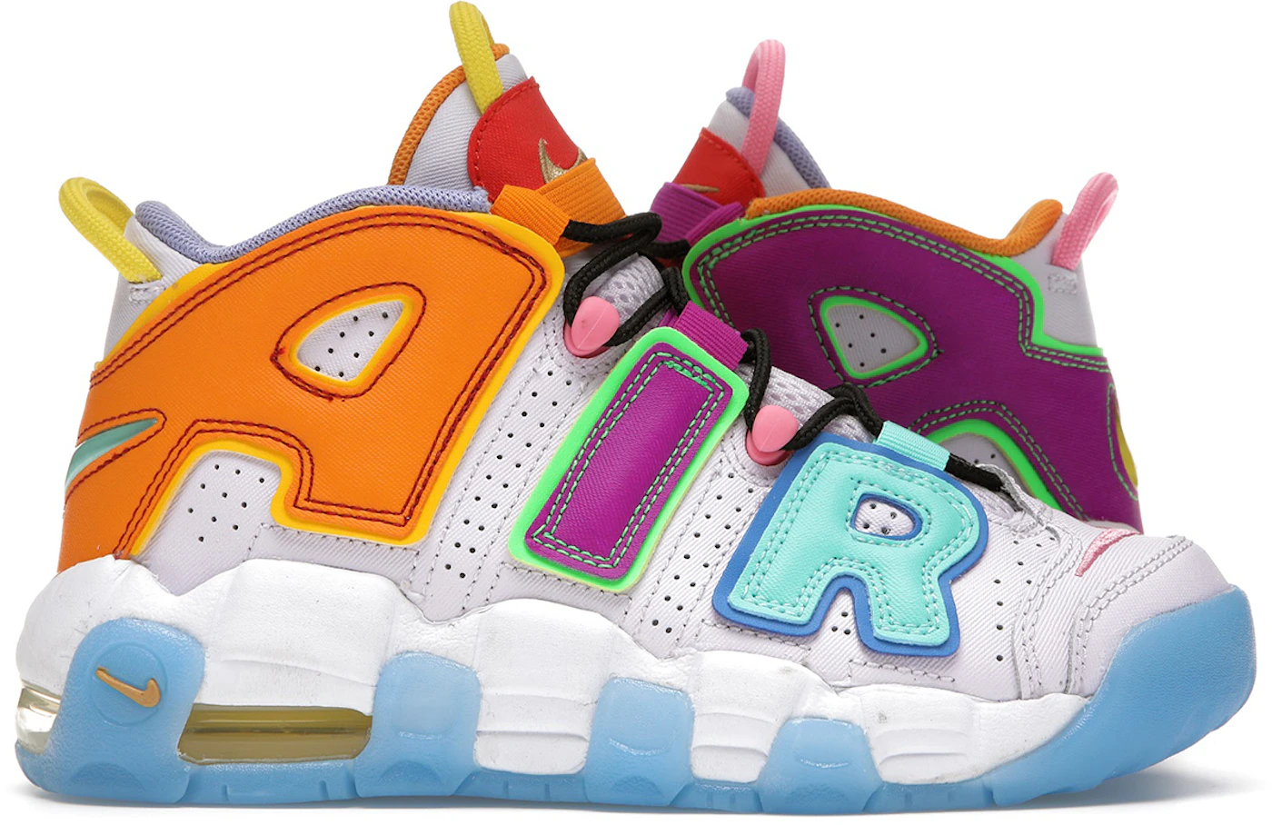 Nike Air More Uptempo Multi-Color (GS) Kids' - DH0624-500 - US