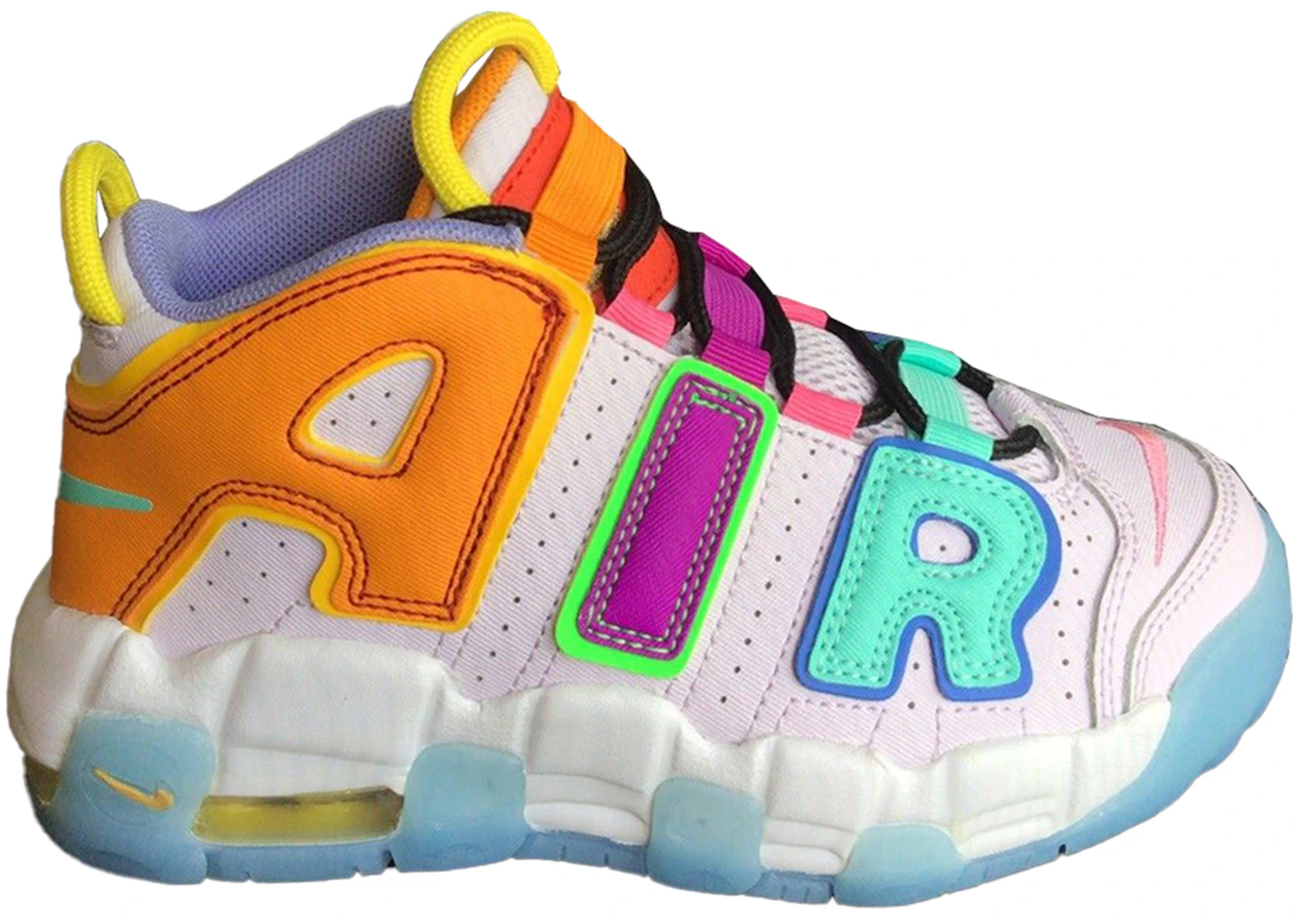 Nike Air More Uptempo Multi-Color (PS) DH0828-500 US