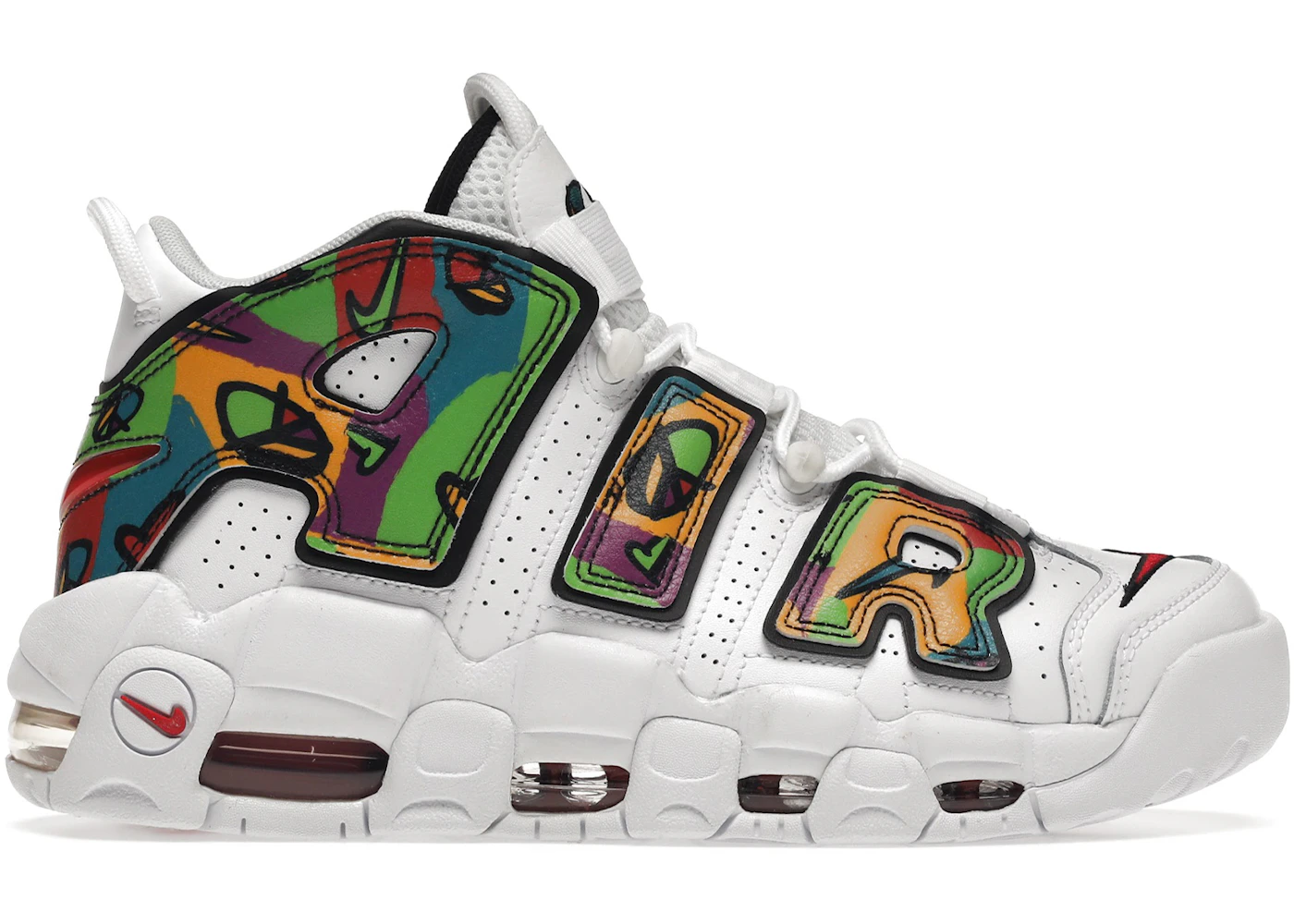 Nike Air More Uptempo Peace, Love, Swoosh Men's DM8150-100 US