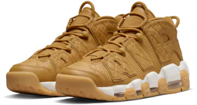 Nike Air More Uptempo Quilted Wheat Gum Light Brown (W)