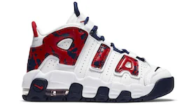Nike Air More Uptempo Red Navy Camo (PS)