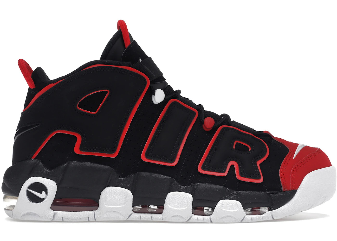 Nike Air More Uptempo 96 Red Toe Men's FD0274-001 GB