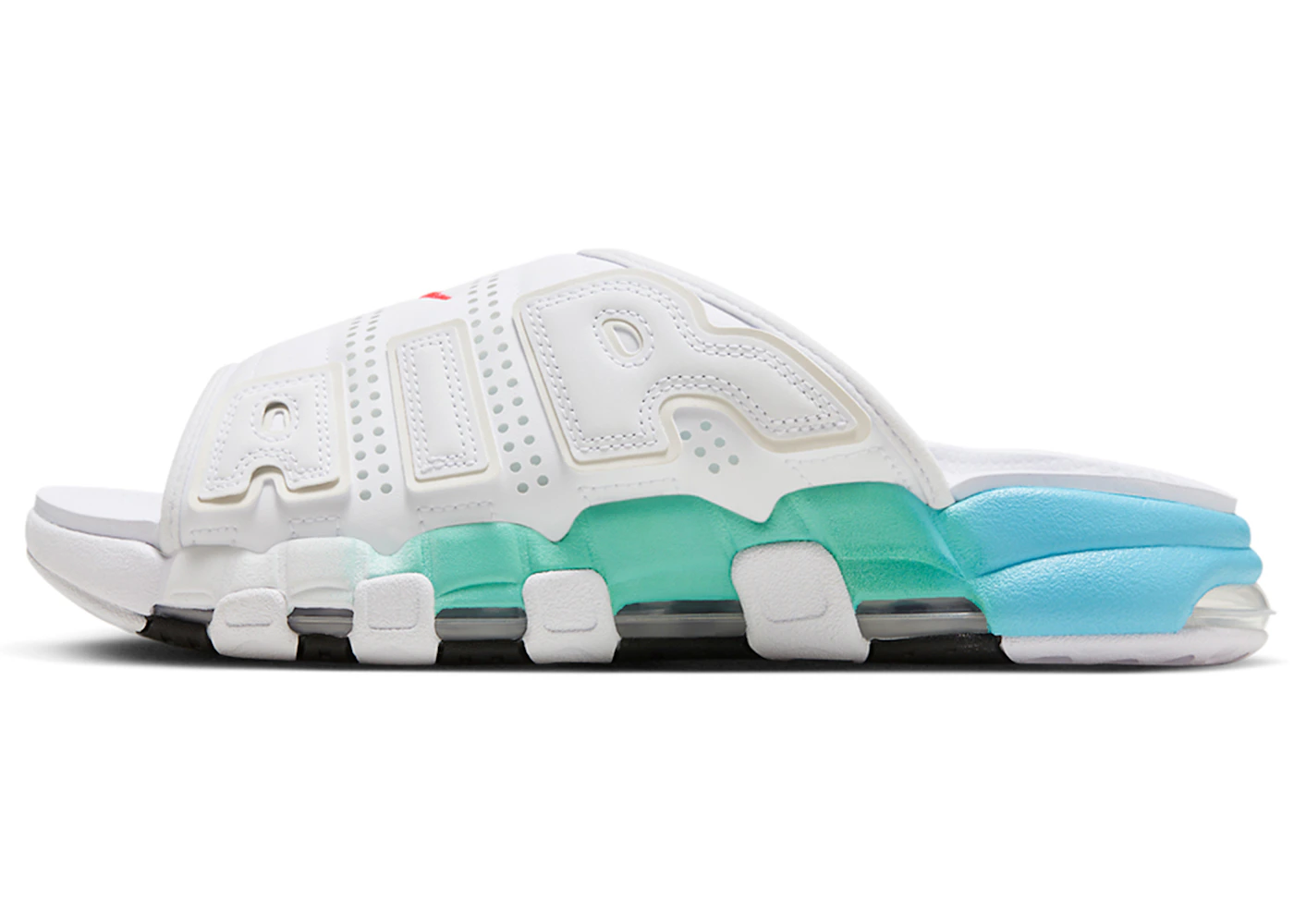 Nike Air More Uptempo Slide Aqua Men's - FN3437-161 - US