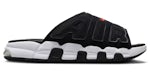 Nike Air More Uptempo Slide Negro Blanco Rojo