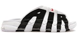 Nike Air More Uptempo Slide Blanco Varsity Rojo