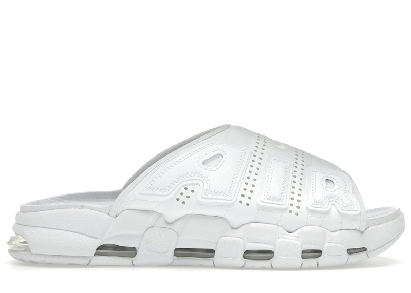 Nike Air More Uptempo Slide Surfaces in Blue Gradients