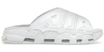Nike Air More Uptempo Slide Triple Blanco