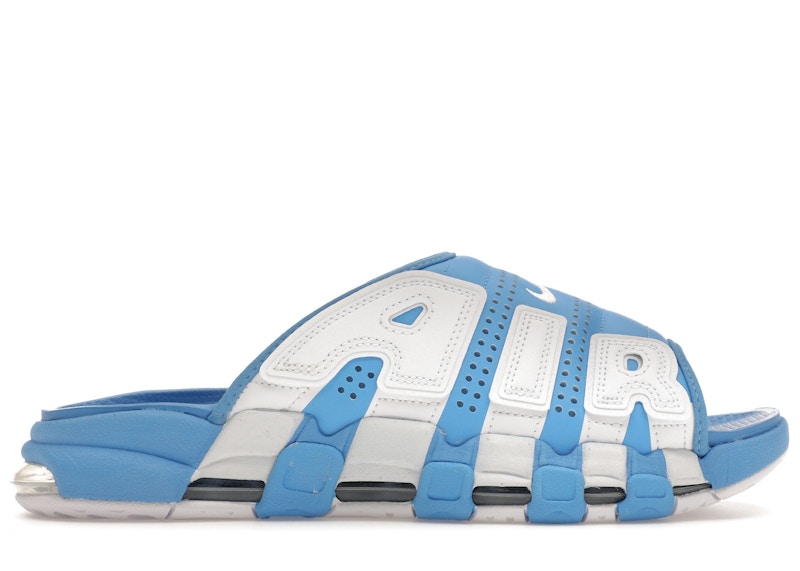 Nike Air More Uptempo Slide University Blue Men's - FD9883-400/FD9884-400 -  US