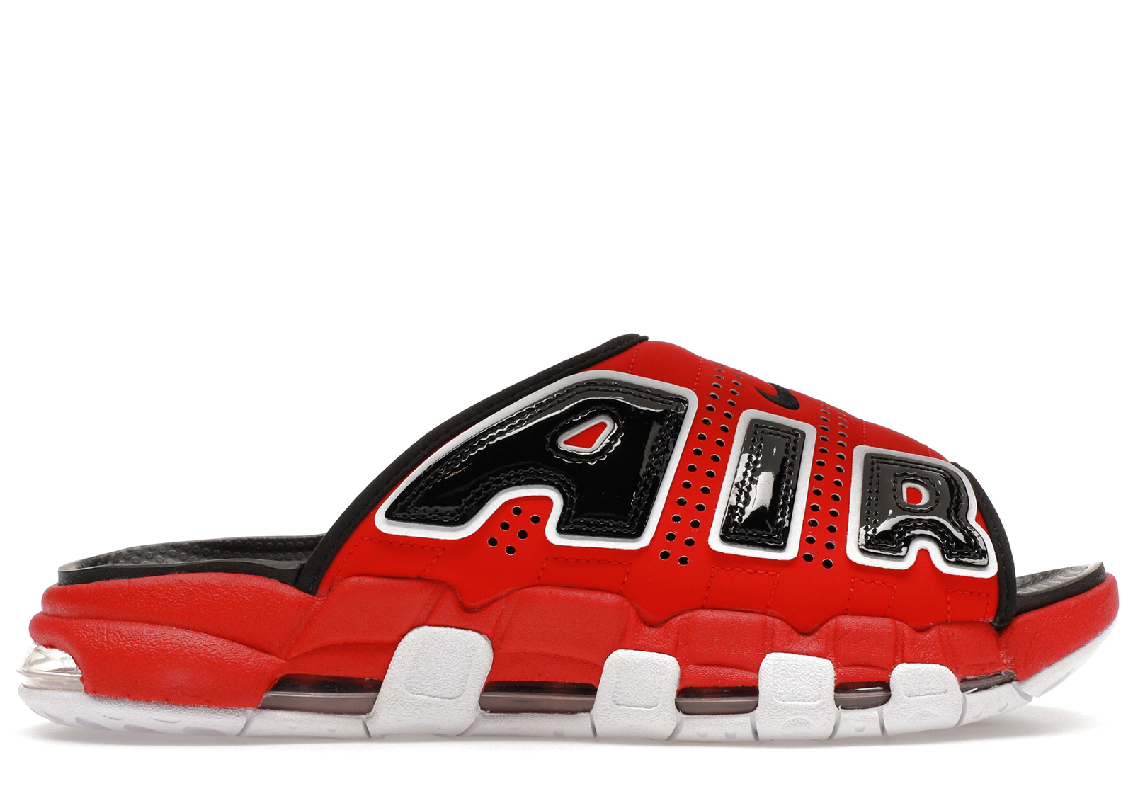 Nike Air More Uptempo Slide University Red Men's - FJ6035-600 - US