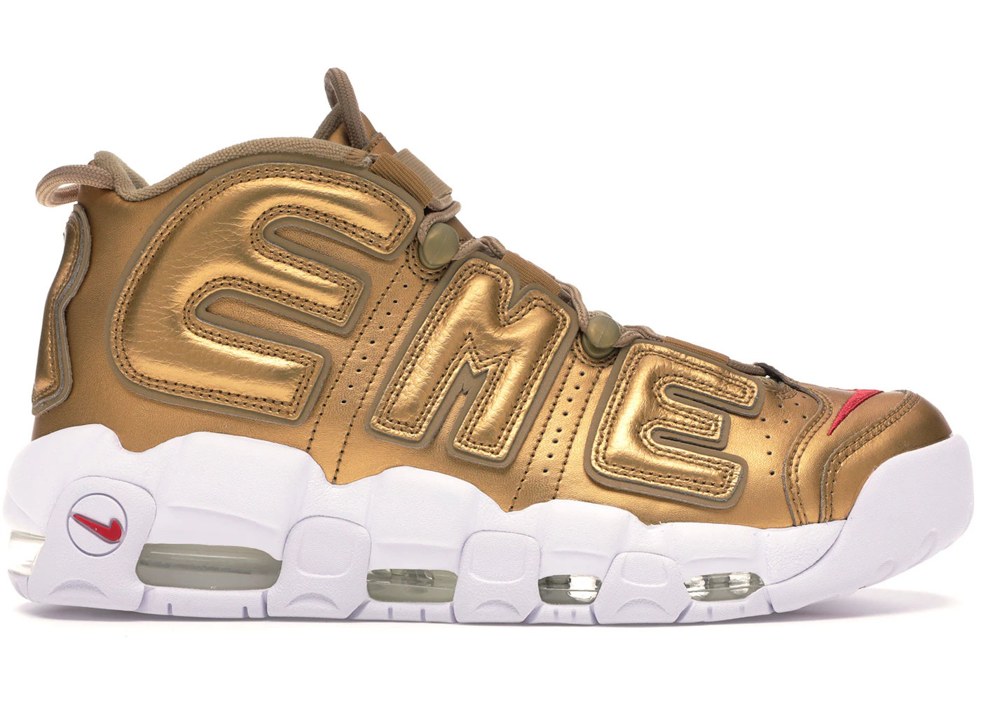 Nike Air More Uptempo Supreme Suptempo Gold Men's 902290-700 US