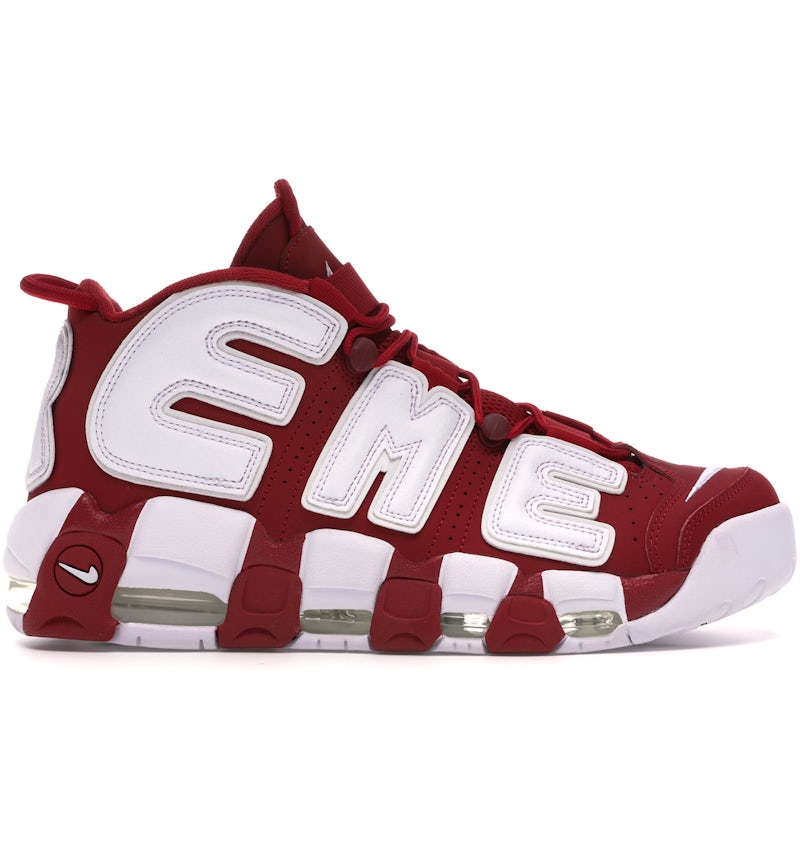 Nike Air More Uptempo Supreme Suptempo en rojo Hombre 902290-600