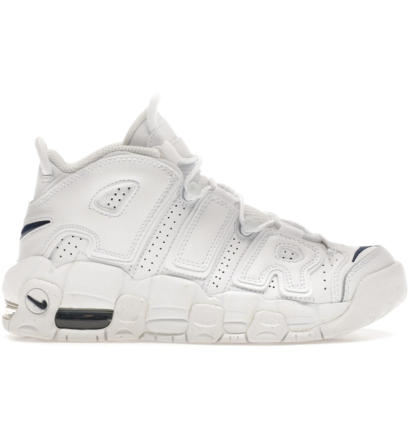 Nike Air More Uptempo White Midnight Navy (GS) DH9719-100 US
