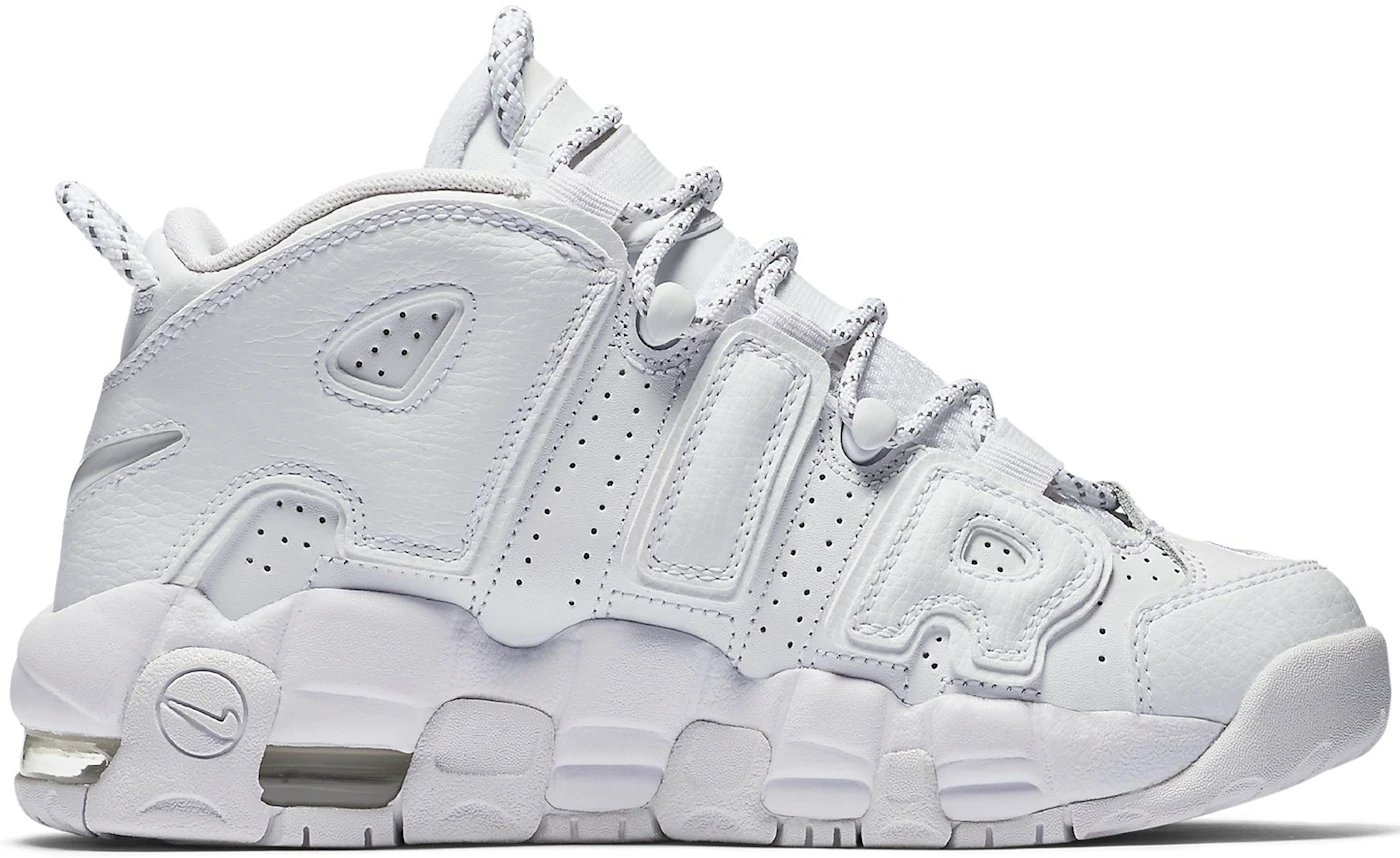 Nike Air More Uptempo White (2017) (GS) Kids' - 415082-102 US