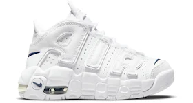 Nike Air More Uptempo White Navy Swoosh (PS)
