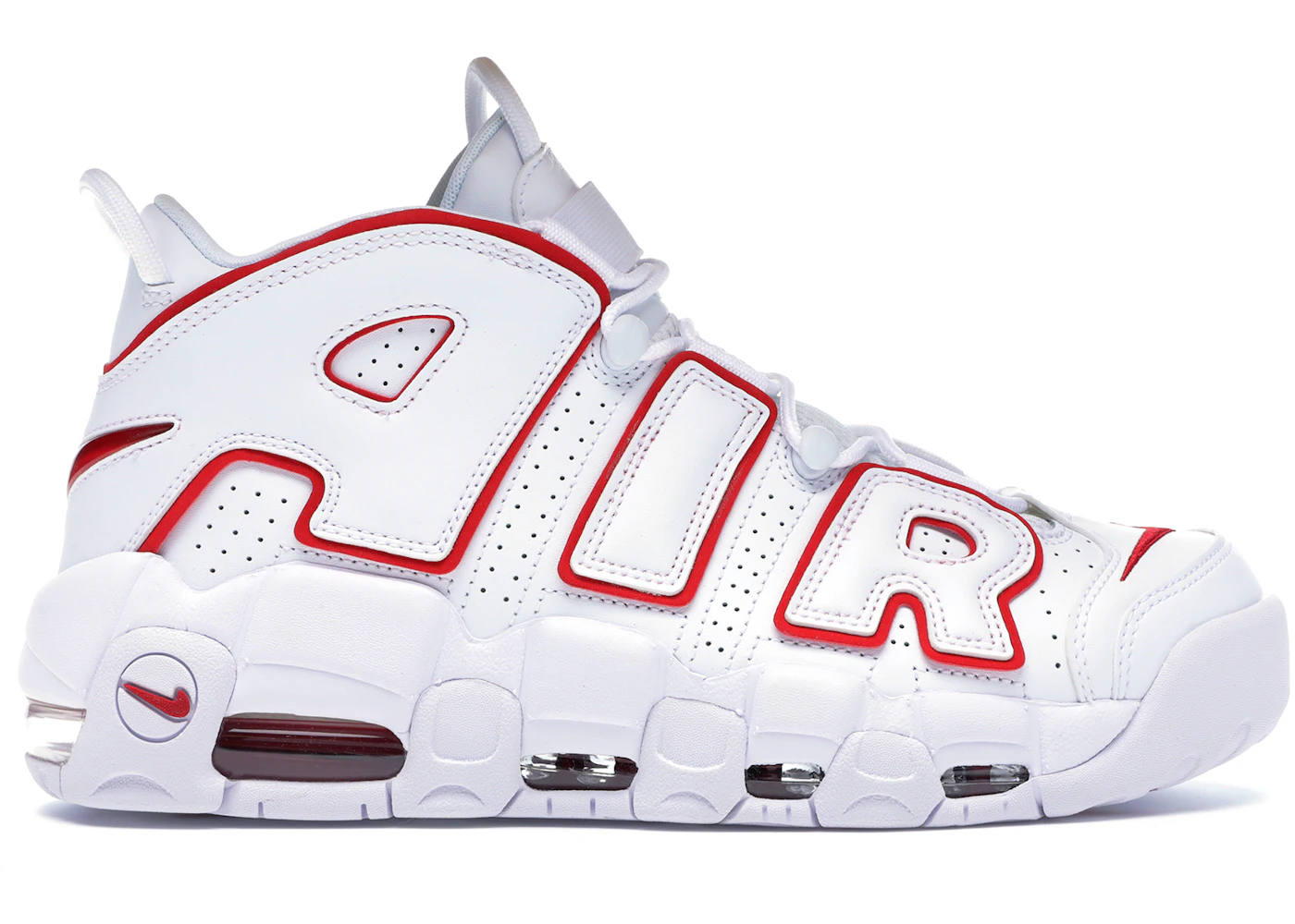 Nike Air Uptempo White Red Outline (2018/2021) 921948-102 -