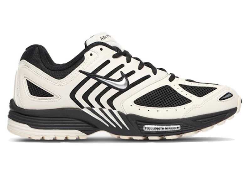 Pre-owned Nike Men's  Air Peg 2k5 Black Sneakers In Pale Ivory/metallic Silver/coconut Milk In Multi