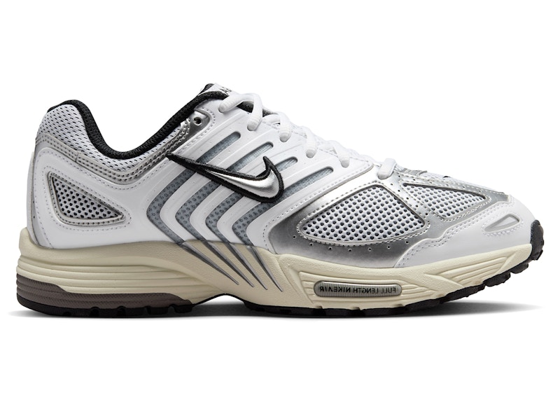 Pre-owned Nike Air Peg 2k5 Metallic Silver (women's) Sneakers In White/coconut Milk/black