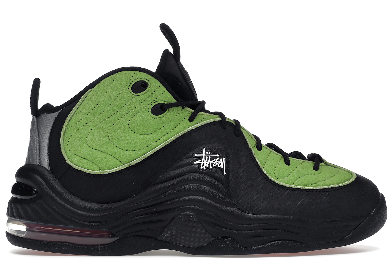 Nike Air Penny 2 Stussy Vivid Green Black メンズ - DX6933-300 - JP