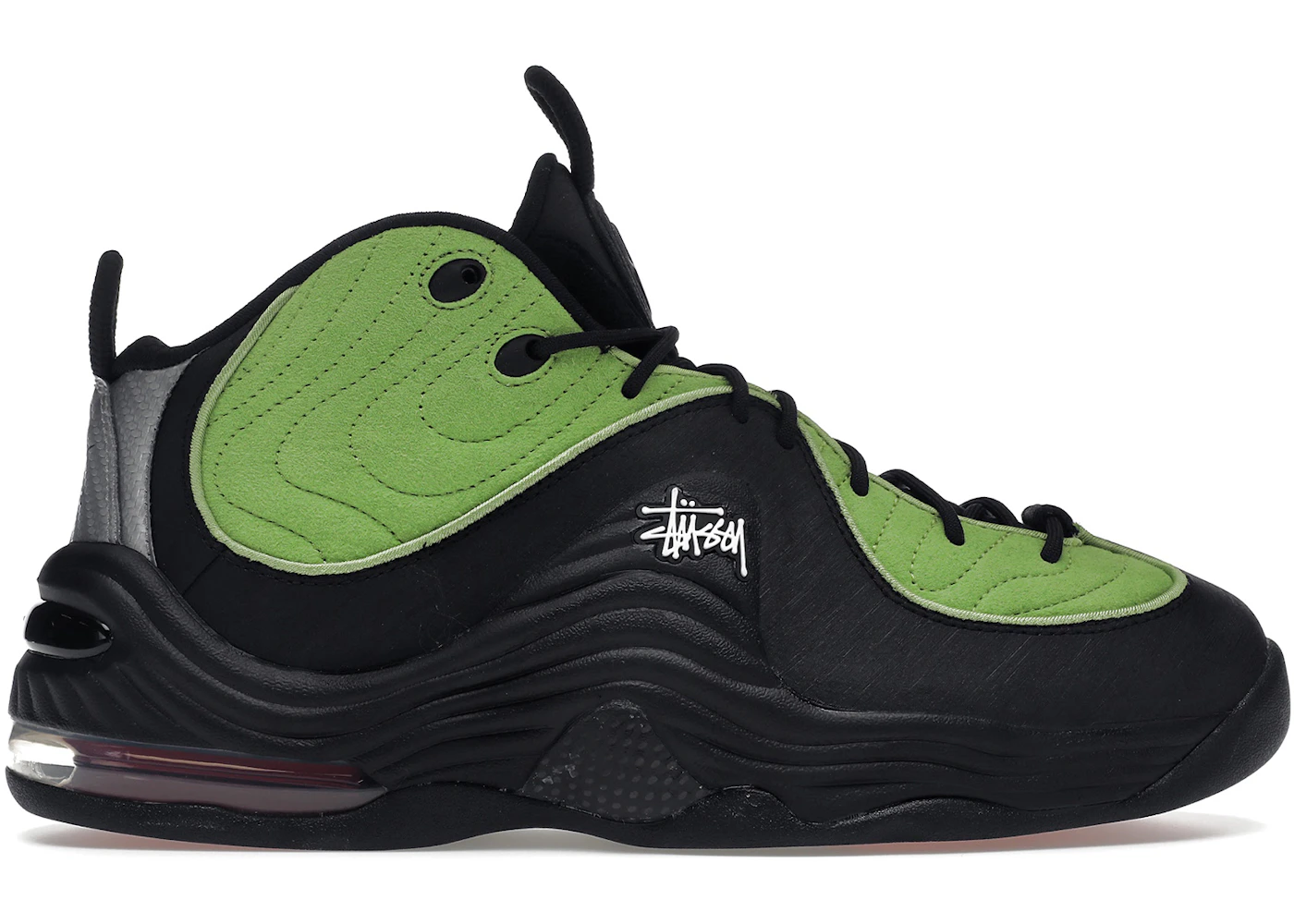 Nike Air Penny Stussy Vivid Green Black Men's DX6933-300 US