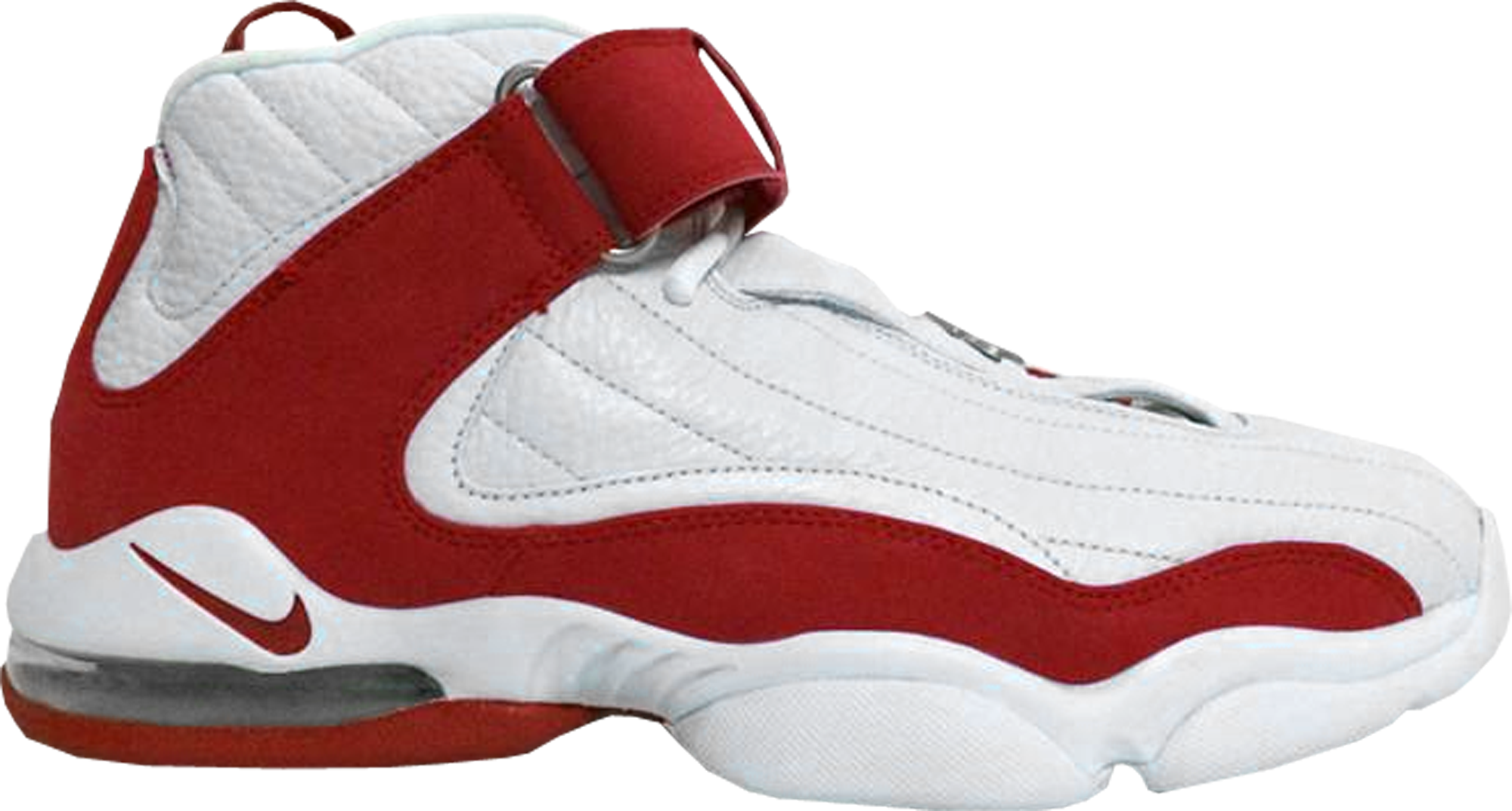 Nike Air Penny IV White Red - 312455-161