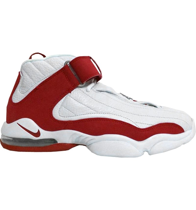 Nike Air Penny IV White Red Men's 312455-161 US