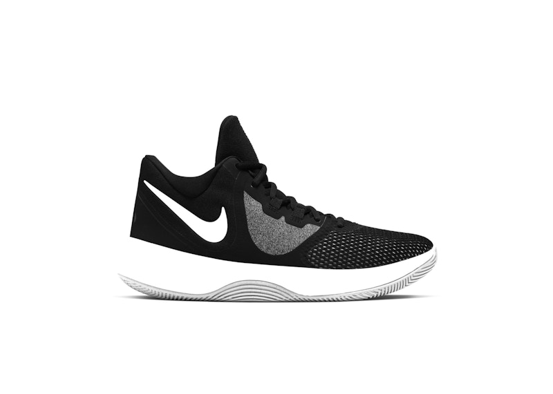 Nike air precision hot sale black and white