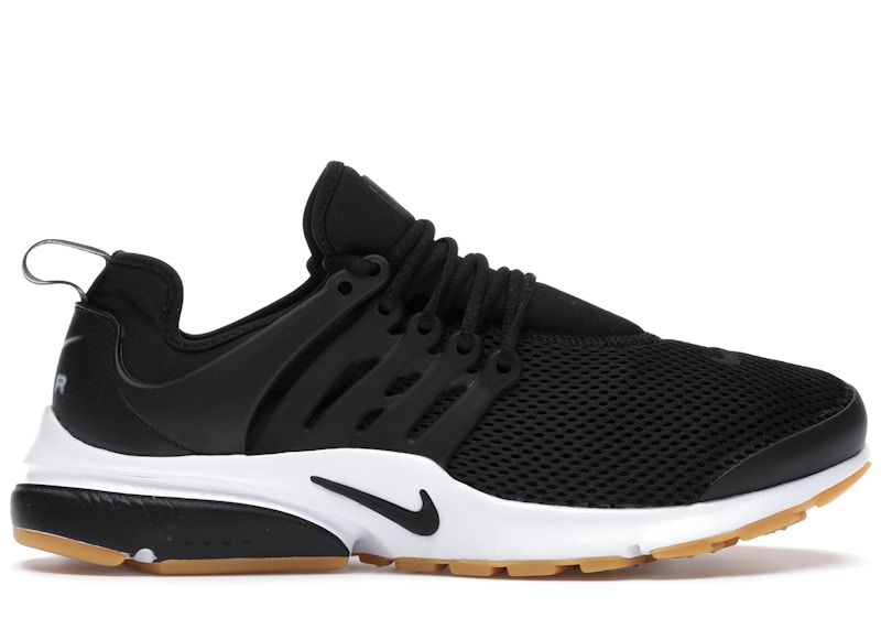 nike presto white black grey