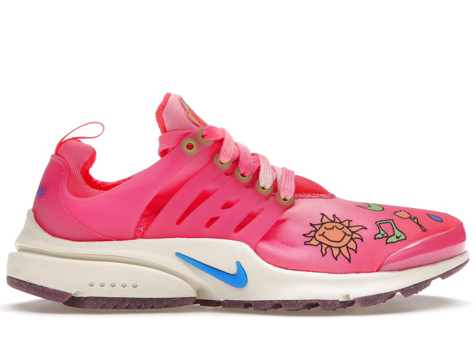 Nike presto pink sales and blue