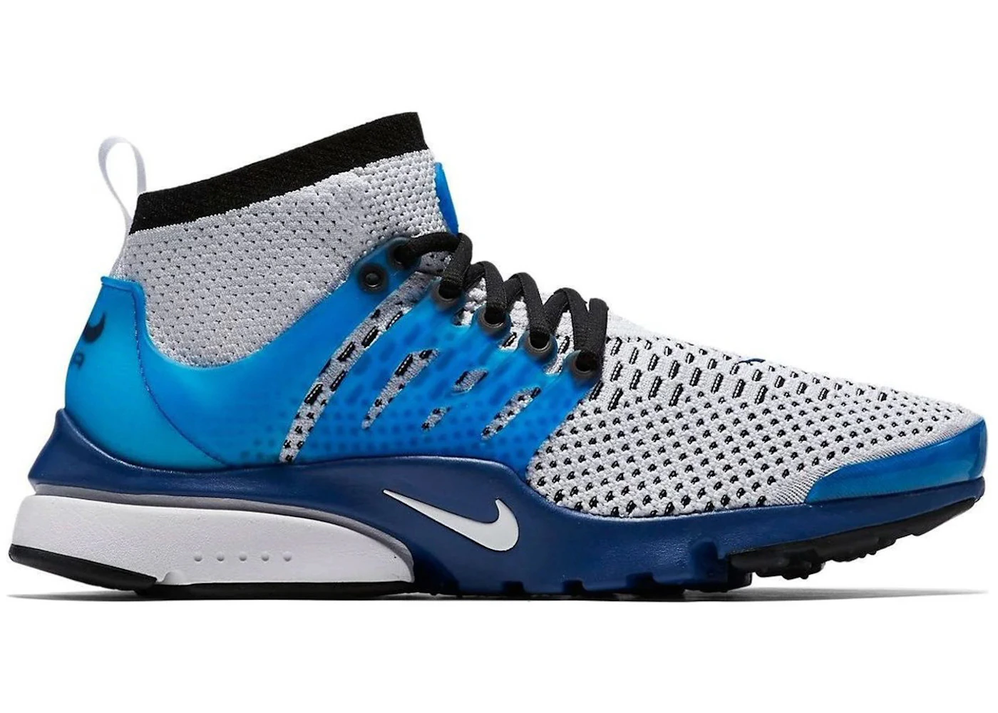 Nike Air Presto Flyknit Ultra Atlantic Blue White Black Men's