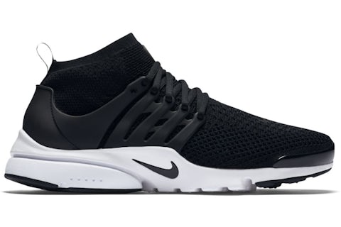 Nike Air Presto Flyknit Ultra Black White Men's 835570-001 US
