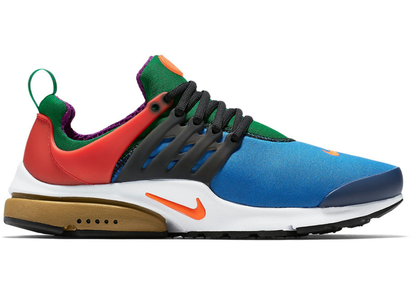 Nike presto hombre naranja sales