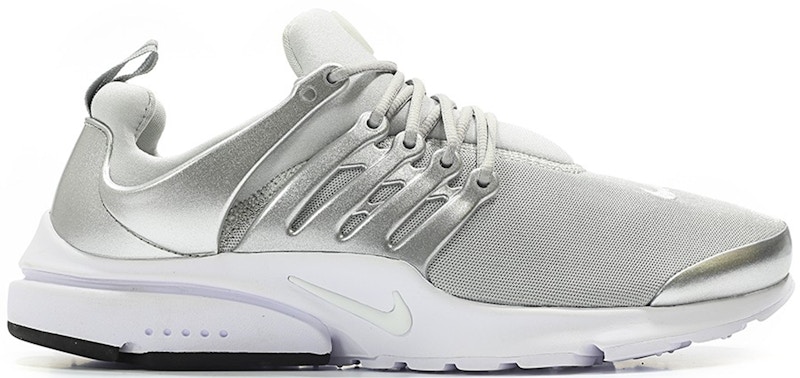 nike presto silver