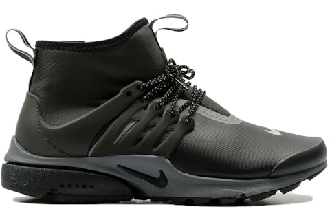 Nike Air Presto Mid Utility Schwarz Reflektierend (Damen) – 859527