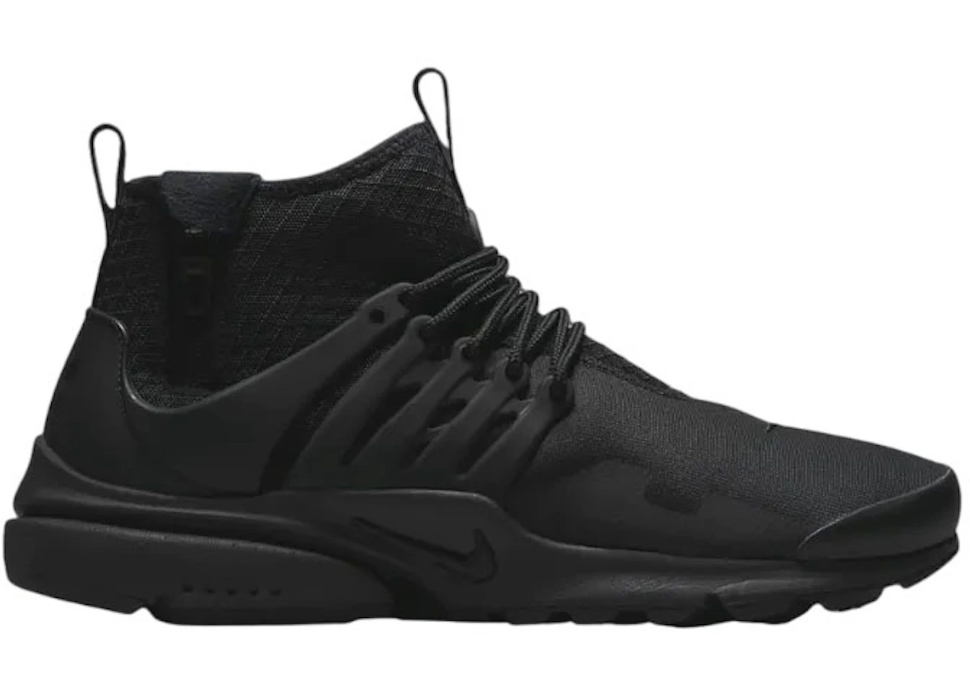 Nike air presto mid utility black and white Clearance