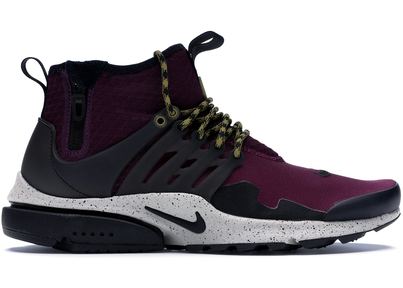 Shoes Nike Presto Maroon And Black Air Presto Premium 'Burgundy