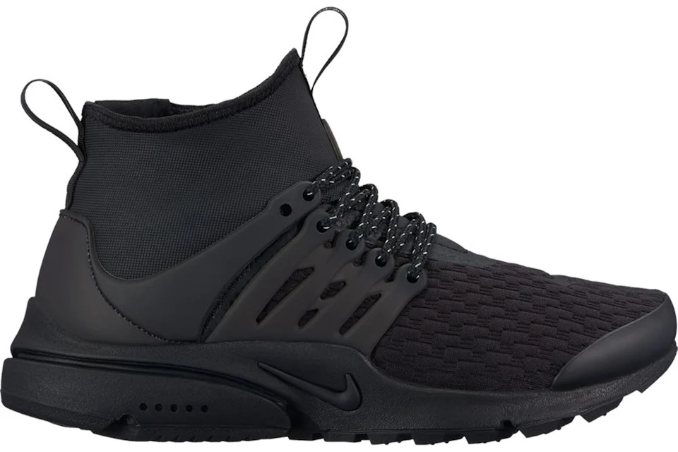 Nike Air Presto Mid Utility Triple Black Women s AA0674 003 US