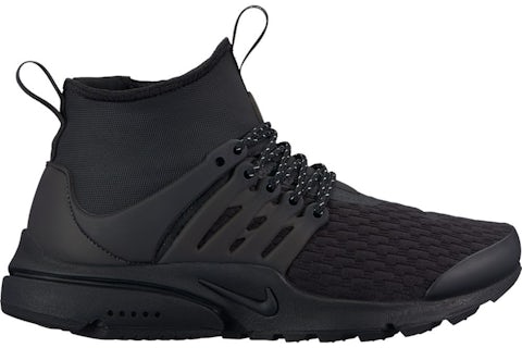 Nike Air Presto Mid Utility Triple Black Women s AA0674 003 MX