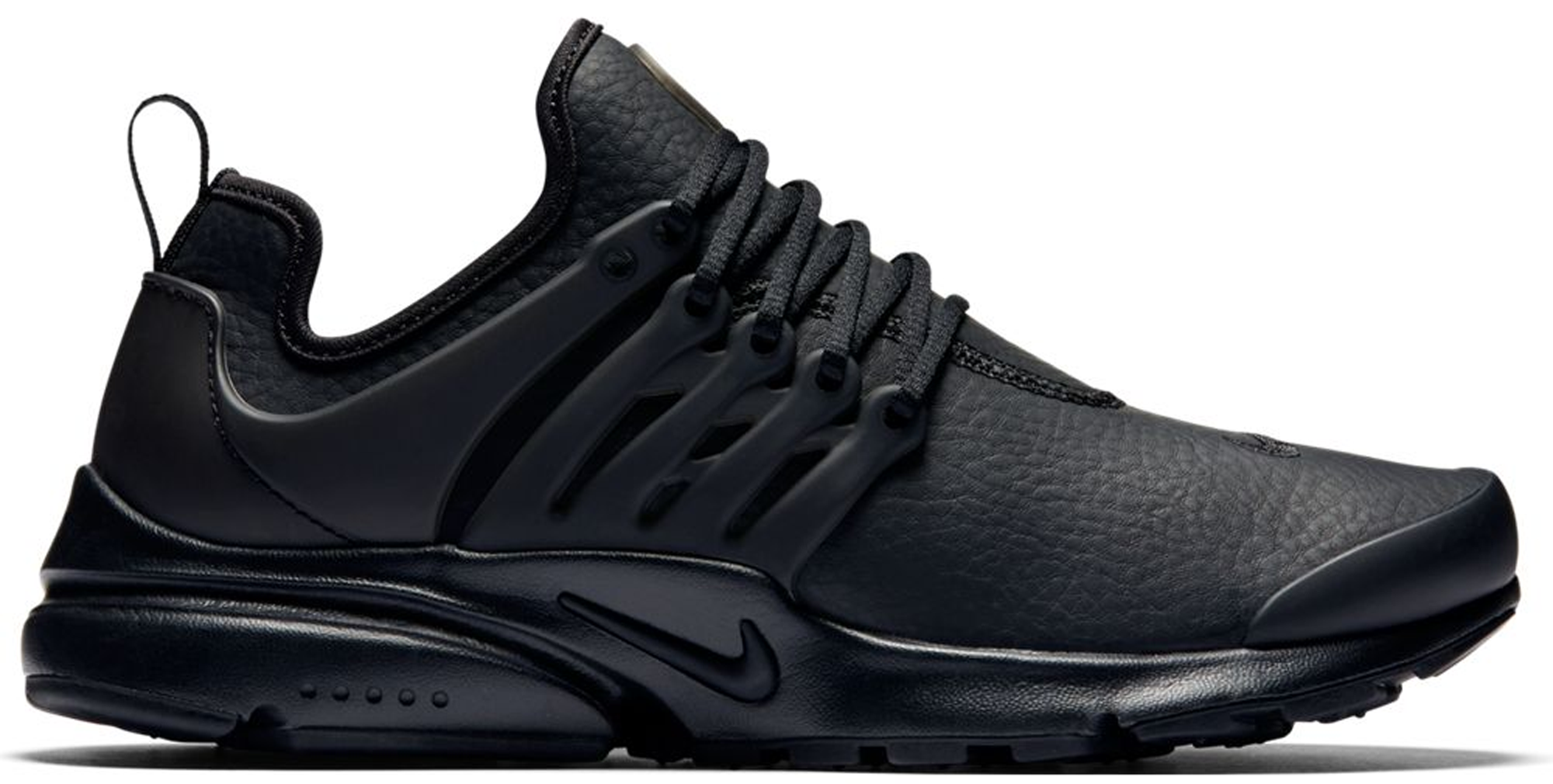 Nike Air Presto Premium Black Leather 
